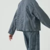 Hickory-Streifen-Jeansjacke