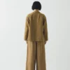 Jacke aus Baumwoll-Leinen-Twill Jacke aus Baumwoll-Leinen-Twill