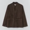 Jacke aus stückgefärbter Baumwolltwill
