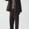 Jacke aus stückgefärbter Baumwolltwill
