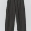 Jude Hose aus Baumwolltwill mit weitem Bein Jude Hose aus Baumwolltwill mit weitem Bein