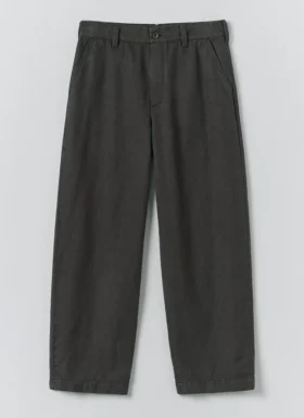 Jude Hose aus Baumwolltwill mit weitem Bein