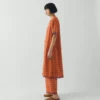 Kaftan aus Baumwolle mit Bistrot-Karomuster Kaftan aus Baumwolle mit Bistrot-Karomuster