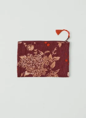 Kantha-Beutel aus Stoffresten