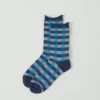 Karierte Baumwoll-Kaschmir-Socken Karierte Baumwoll-Kaschmir-Socken