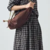 Kate Sheridan Rucksack aus gewachster Baumwolle mit Schleife Kate Sheridan Rucksack aus gewachster Baumwolle mit Schleife