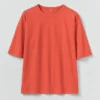 Kurzärmeliges Baumwoll-T-Shirt