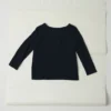 Lia Baumwoll-T-Shirt mit U-Boot-Ausschnitt Lia Baumwoll-T-Shirt mit U-Boot-Ausschnitt