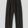 Loopback-Jersey-Plissee-Hose Loopback-Jersey-Plissee-Hose