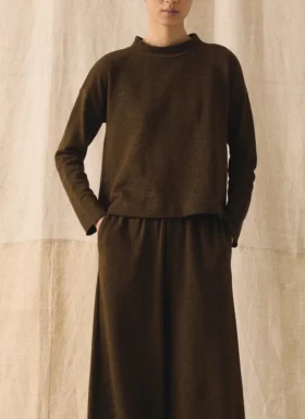 Loopback-Jersey-Pullover