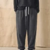Lounge-Hose aus gebürsteter Baumwoll-Hanf-Mischung Lounge-Hose aus gebürsteter Baumwoll-Hanf-Mischung