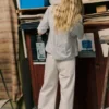 Lässige Jeans-Hose mit weitem Bein