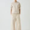 Lässige Jeans-Hose mit weitem Bein