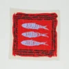 Market Fish Leinen-Bandana