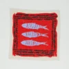 Market Fish Leinen-Bandana