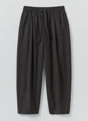 Minako Check Baumwoll-Kaschmir-Hose