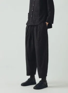 Minako Check Baumwoll-Kaschmir-Hose