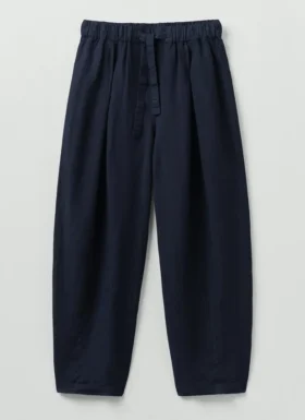 Minako Garment-dyed-Leinen-Hose