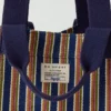 Moismont gestreifte Baumwolltasche