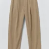 Otto-Hose aus plissiertem Baumwolltwill Otto-Hose aus plissiertem Baumwolltwill