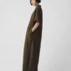 Overall aus Baumwollpopeline mit weitem Bein