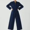 Overall aus Indigo-Baumwolltwill