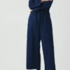 Overall aus Indigo-Baumwolltwill