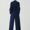 Overall aus Indigo-Baumwolltwill