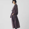 Pantry Stripe Baumwoll-Wickelhemd