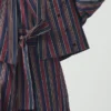 Pantry Stripe Baumwoll-Wickelhemd