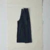 Plissierte Wickel-Denim-Culottes Plissierte Wickel-Denim-Culottes