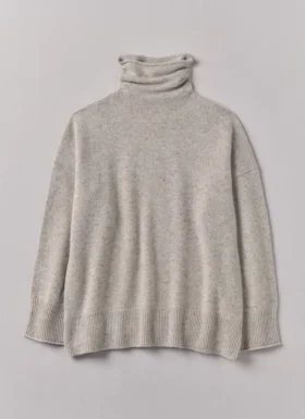 Rollkragen-Pullover aus Wolle und Kaschmir