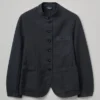 Schlichte Jacke aus Baumwoll-Leinen