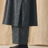 Schürzenkleid aus Leinen-Baumwoll-Twill Schürzenkleid aus Leinen-Baumwoll-Twill