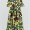 Selma Shirtkleid mit Obstprint