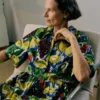 Selma Shirtkleid mit Obstprint