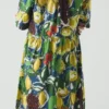 Selma Shirtkleid mit Obstprint