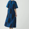 Sobremesa Baumwoll-Ikat-Kleid