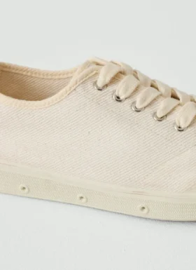 Spring Court Heavy Twill Plimsolls
