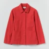 Stückgefärbte Baumwoll-Canvas-Jacke Stückgefärbte Baumwoll-Canvas-Jacke