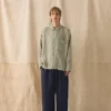 Stückgefärbte Leinen-Hose mit Kordelzug Stückgefärbte Leinen-Hose mit Kordelzug
