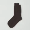 Strick-Socken aus strukturierter Baumwolle Strick-Socken aus strukturierter Baumwolle