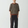 Strick-T-Shirt aus Baumwolle