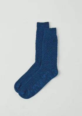 Strukturierte Baumwollsocken