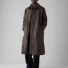 Trenchcoat aus gewachster Baumwolle