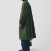 Trenchcoat aus gewachster Baumwolle