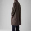 Trenchcoat aus gewachster Baumwolle