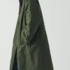 Trenchcoat aus gewachster Baumwolle