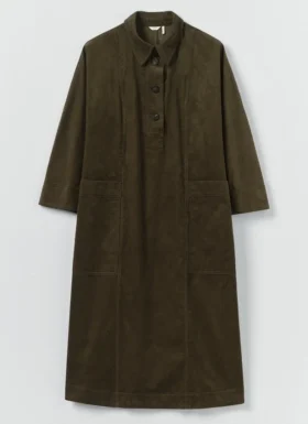 Tunika-Kleid aus Bio-Cord
