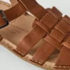 Vibae Leder-Fischersandalen mit Schnalle Vibae Leder-Fischersandalen mit Schnalle